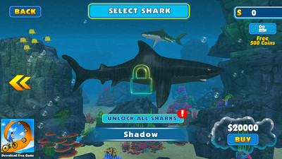 饥饿鲨鱼模拟器手游app截图