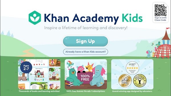 Khan Academy Kids手机软件app截图