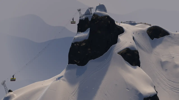 高山滑雪模拟器手游app截图