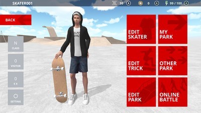 滑板空间无限金币版手游app截图