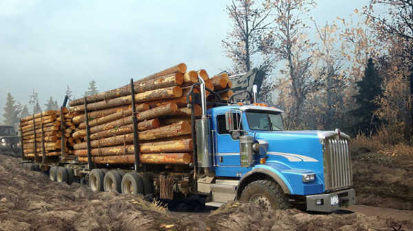 伐木货运卡车运输模拟器手游app截图