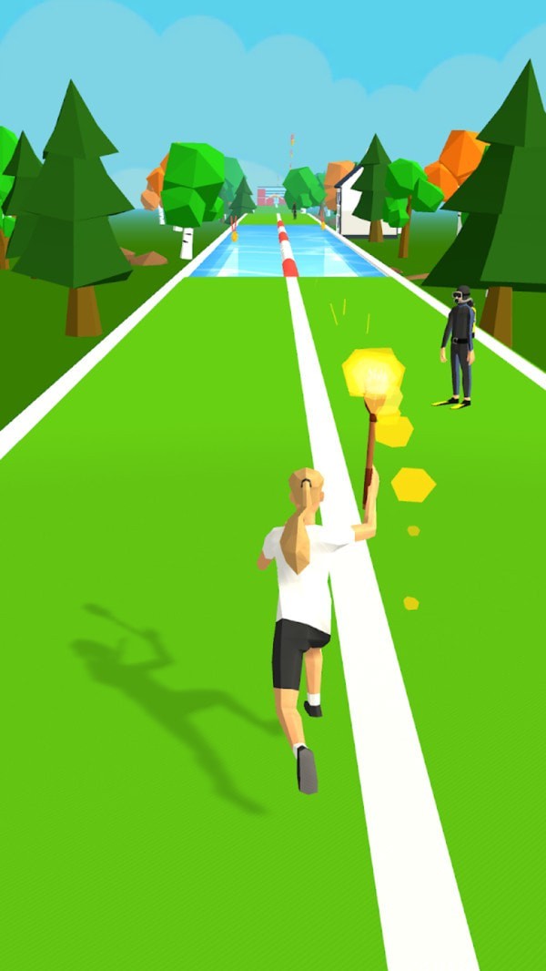 奥运会火炬接力安卓版手游app截图