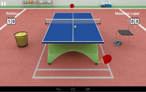 虚拟乒乓球手游app截图