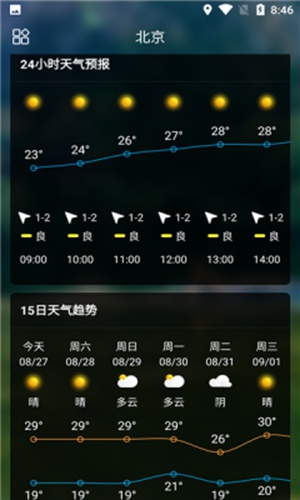 sunny天气app手机软件app截图