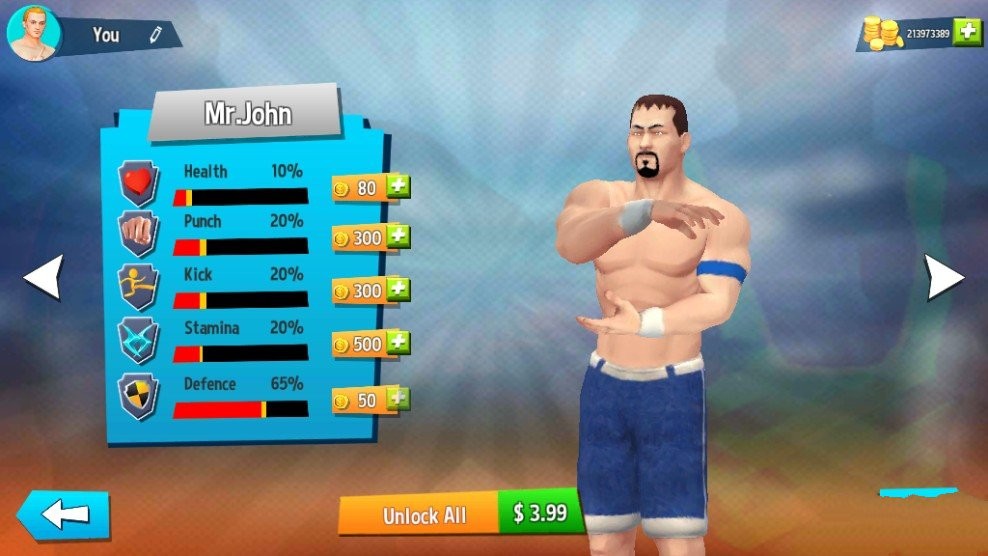 擂台摔跤冠军正版手游app截图