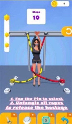 解绳救女孩游戏最新版手游app截图