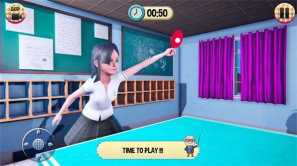 女子高中生日常模拟器最新版手游app截图
