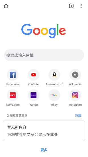 chrome浏览器最新版手机软件app截图