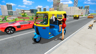 驾驶人力车运输模拟手游app截图