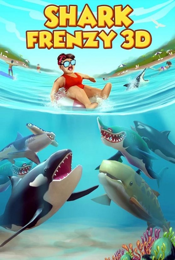 鲨鱼狂潮3D手机版手游app截图