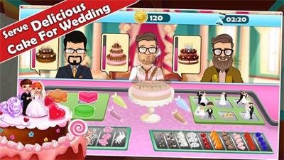 皇家婚礼蛋糕工厂手机版手游app截图