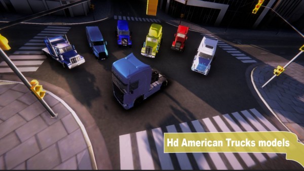 美国重型卡车运输模拟最新版手游app截图