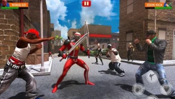 超级忍者英雄战斗手游app截图