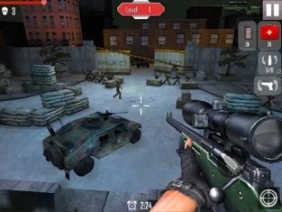 狙击杀手3D现代城市战争手游app截图