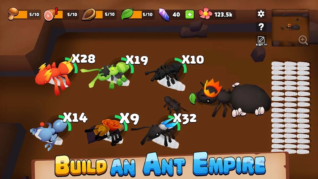 蚂蚁王国模拟器3D手游app截图