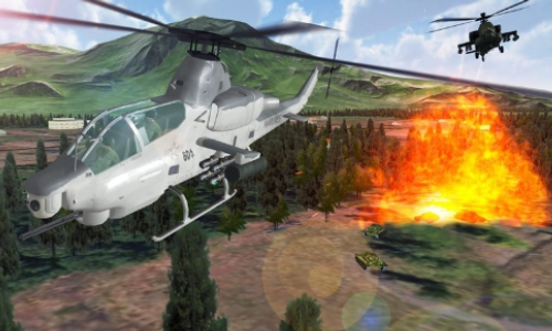 模拟直升机飞行手机版手游app截图