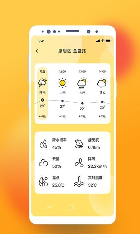 气象桌面天气手机软件app截图