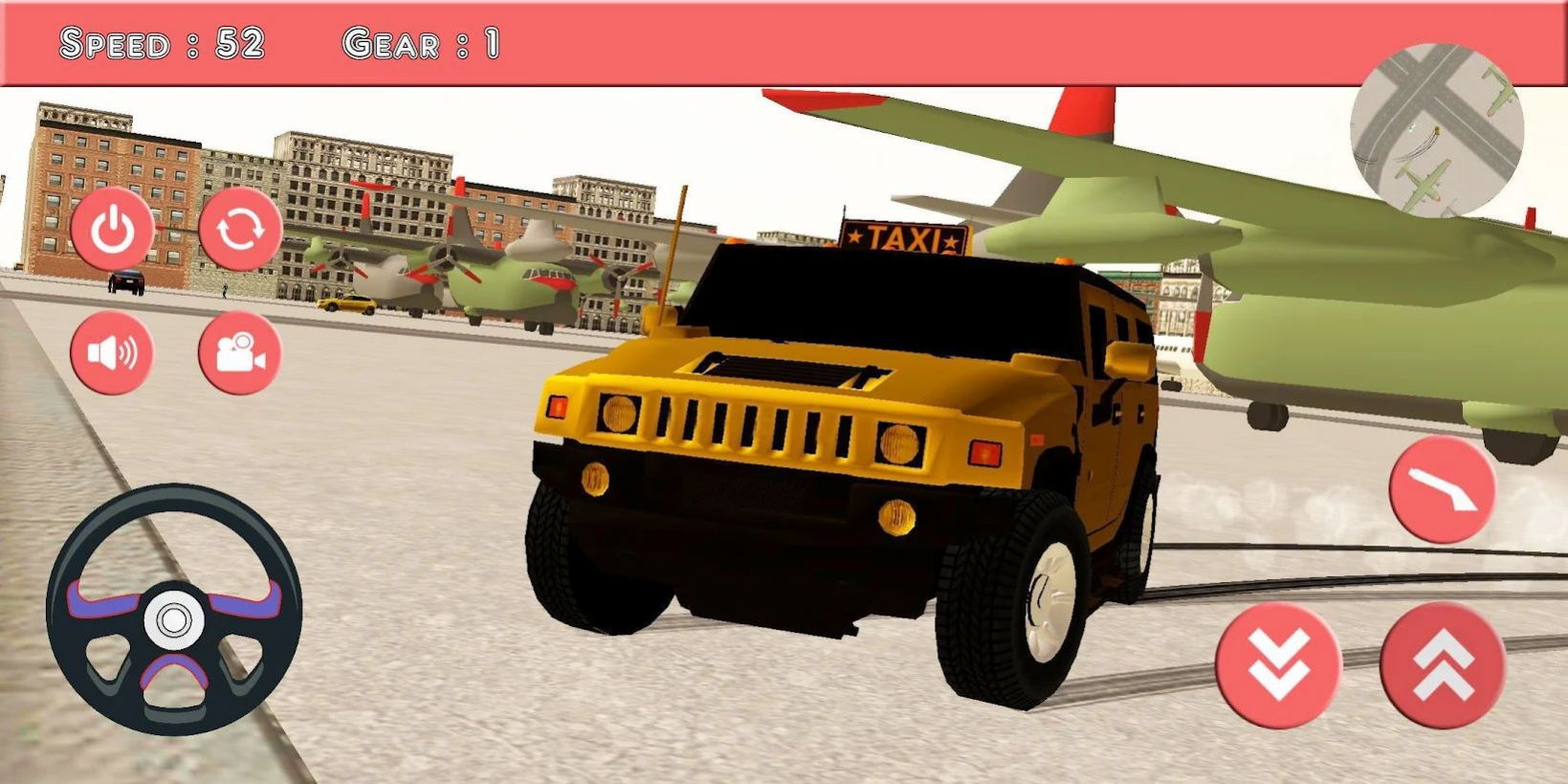 出租车漂移模拟器手游app截图