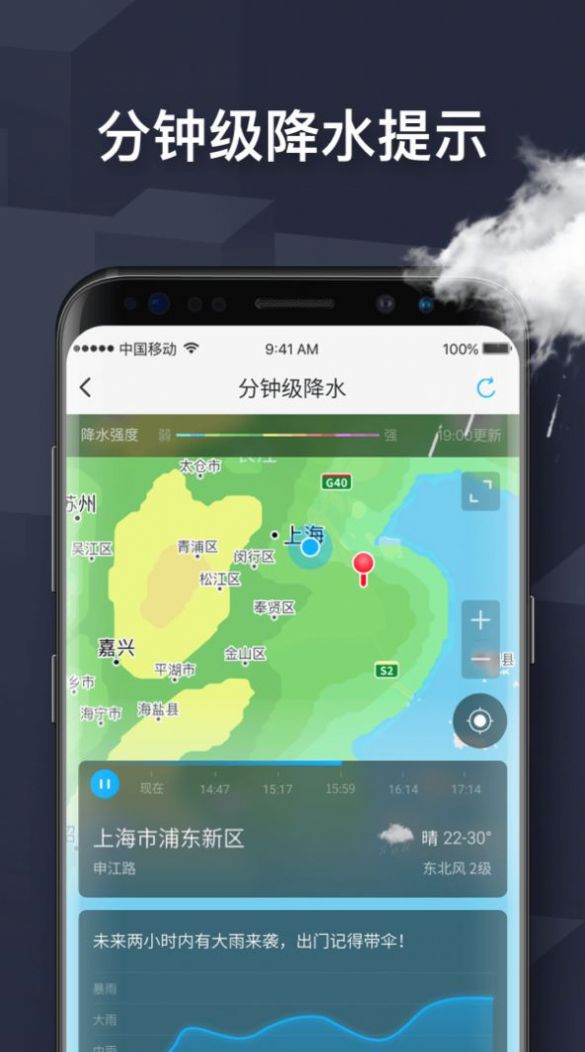 遇见天气预报手机软件app截图