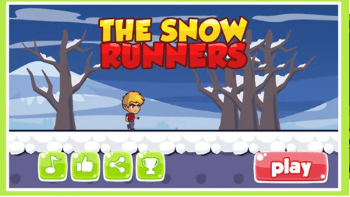 雪人跳跃跑手游app截图