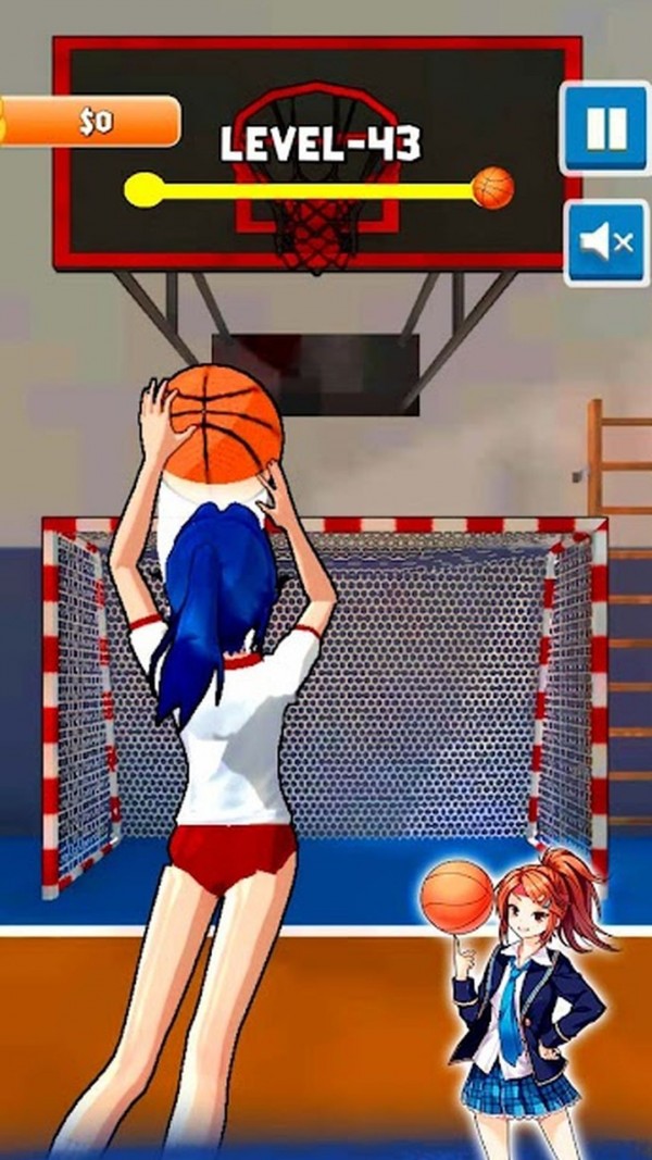 动漫校园篮球竞赛手游app截图