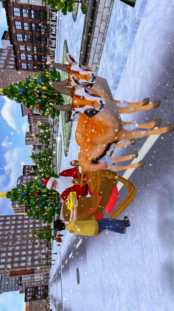 圣诞老人模拟3D手游app截图