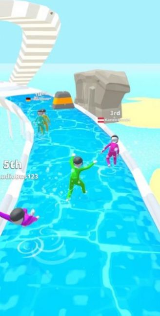 滑道障碍赛3D手游app截图