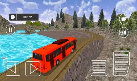 越野山地巴士模拟器手游app截图