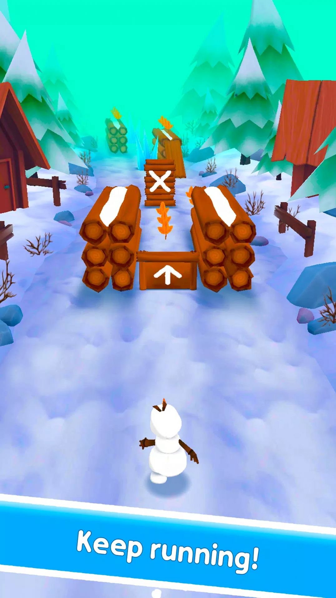 雪人狂奔冰冻之旅手游app截图