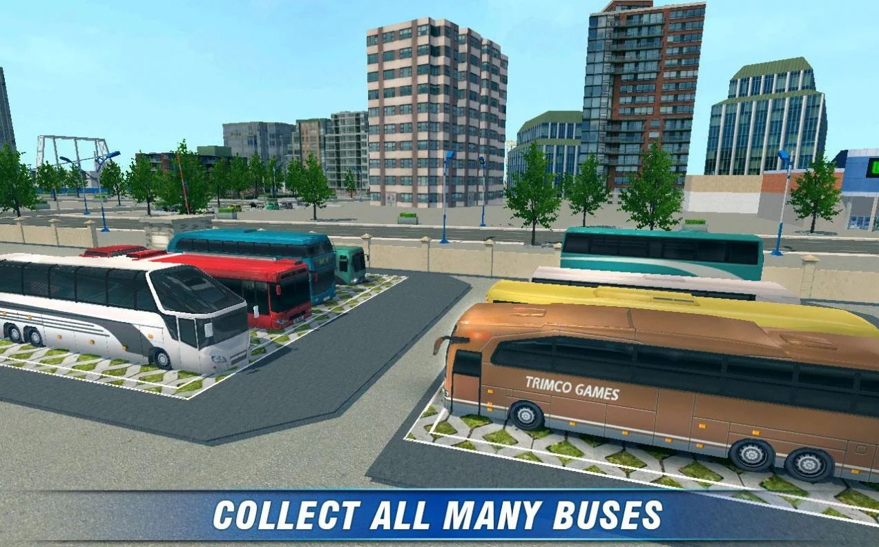 城市巴士公交车驾驶模拟器手游app截图
