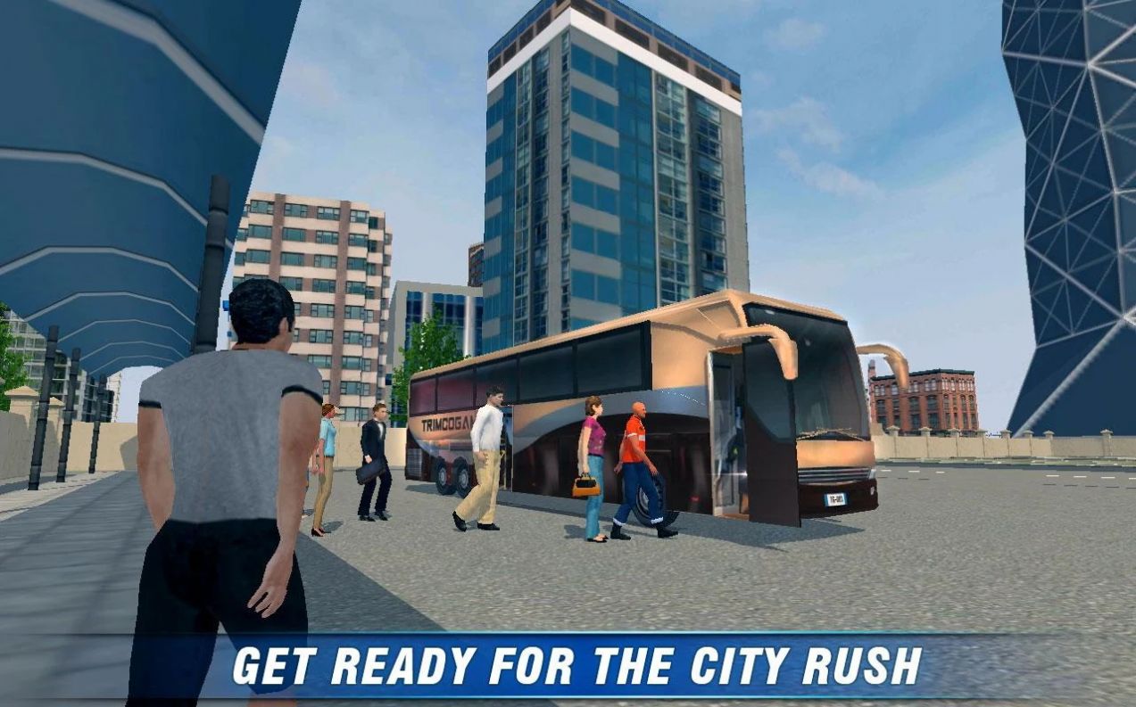 城市巴士公交车驾驶模拟器手游app截图