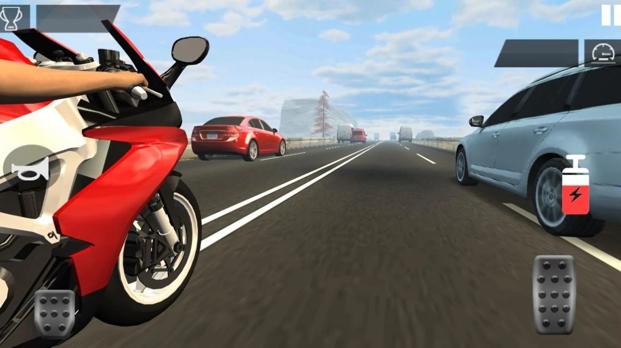 交通速度摩托3D手游app截图