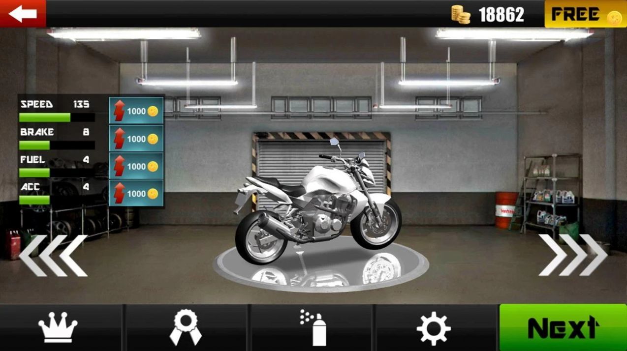 交通速度摩托3D手游app截图
