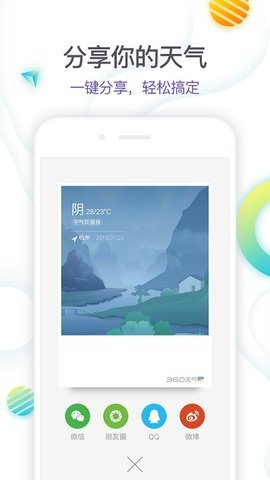 360桌面天气动态壁纸手机软件app截图