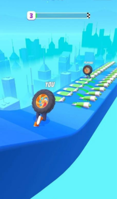 轮胎人赛跑最新版手游app截图