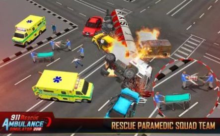 救护车救援驾驶手游app截图