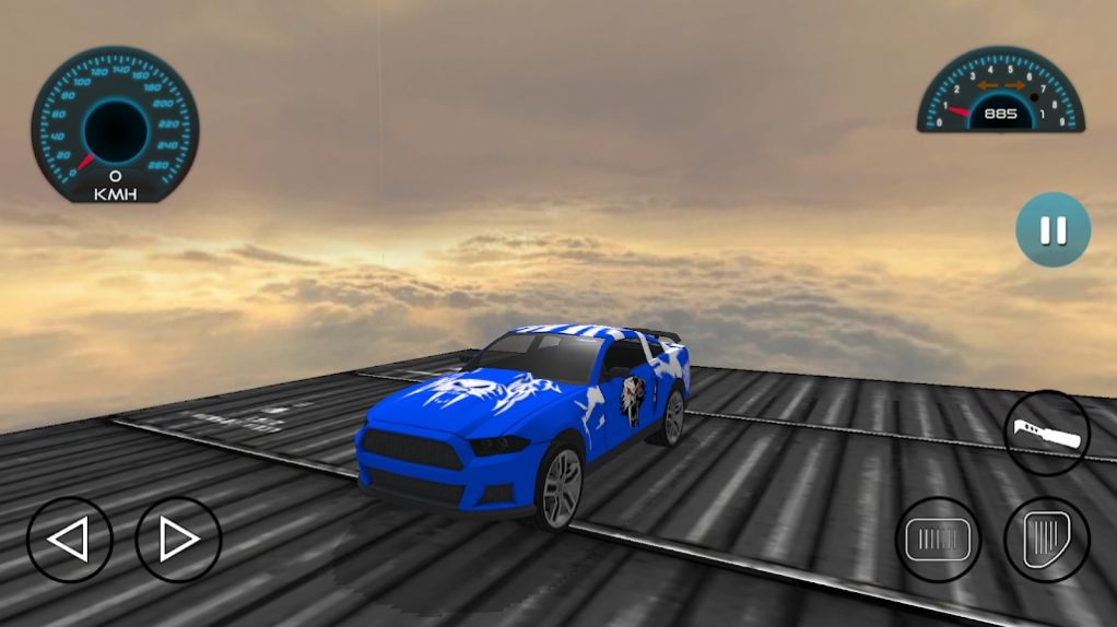 疯狂汽车驾驶3D手游app截图