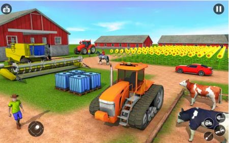 拖拉机驾驶农业模拟手游app截图