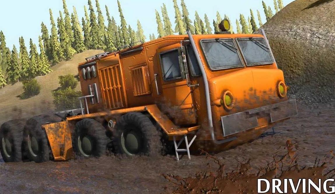 越野泥卡车驾驶3D手游app截图