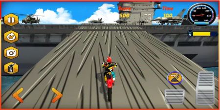 摩托车越野岛跳跃手游app截图