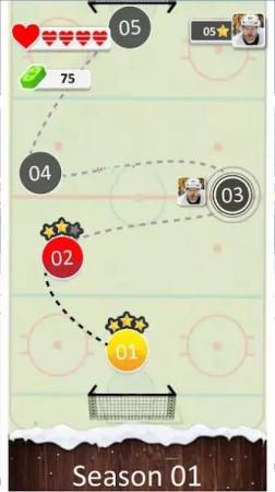 冰球比赛3D手游app截图