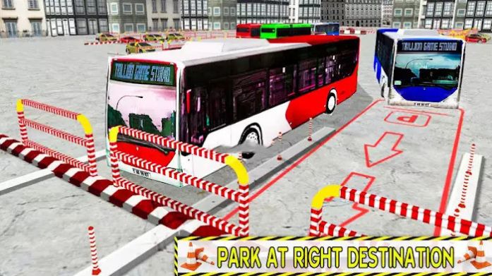 反向巴士停车3D手游app截图
