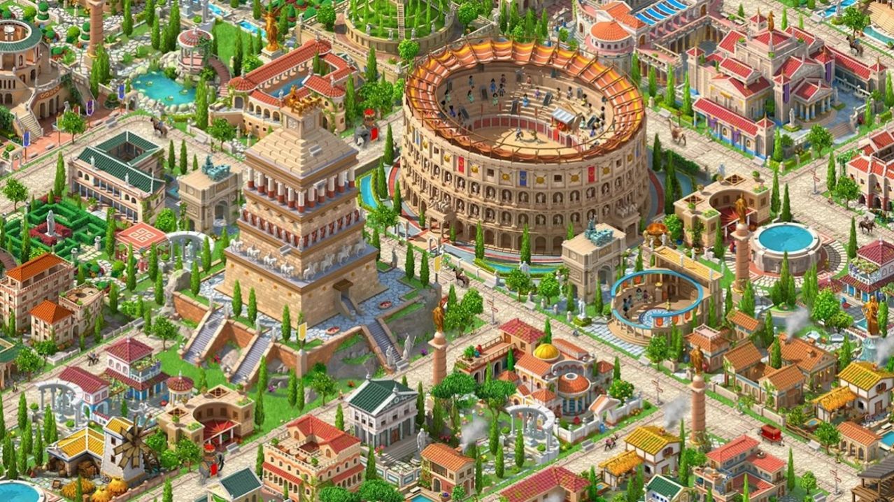 帝国城建造与征服手游app截图