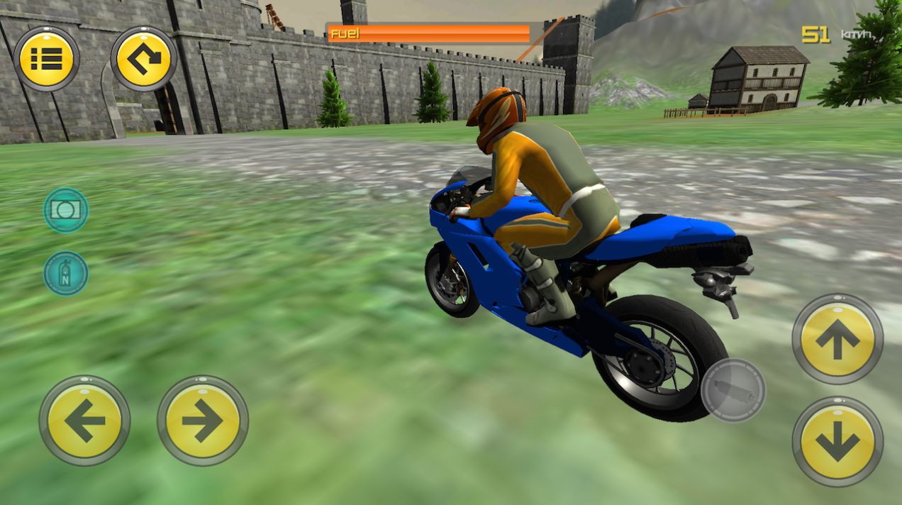 摩托车中世纪驾驶3D手游app截图