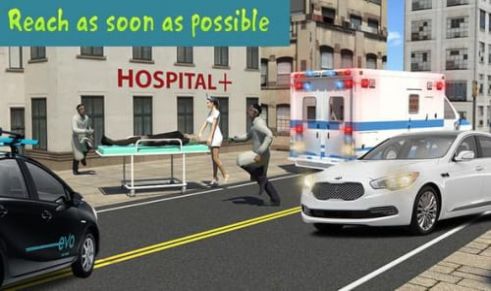 城市救护车驾驶手游app截图