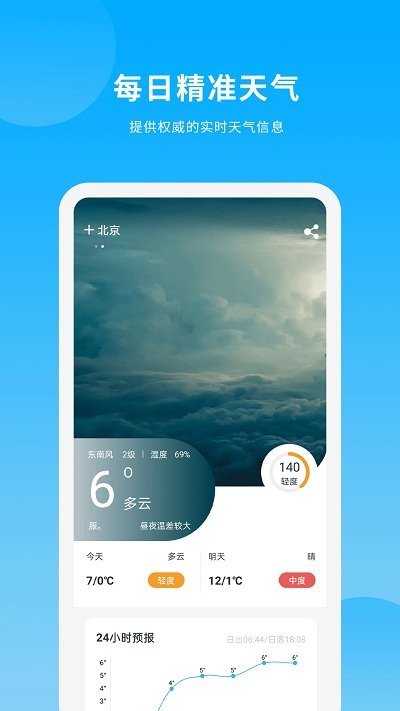 天气日历王手机软件app截图