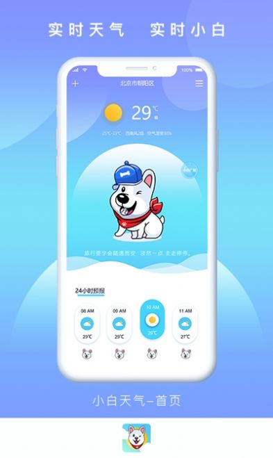 小白天气2022手机软件app截图