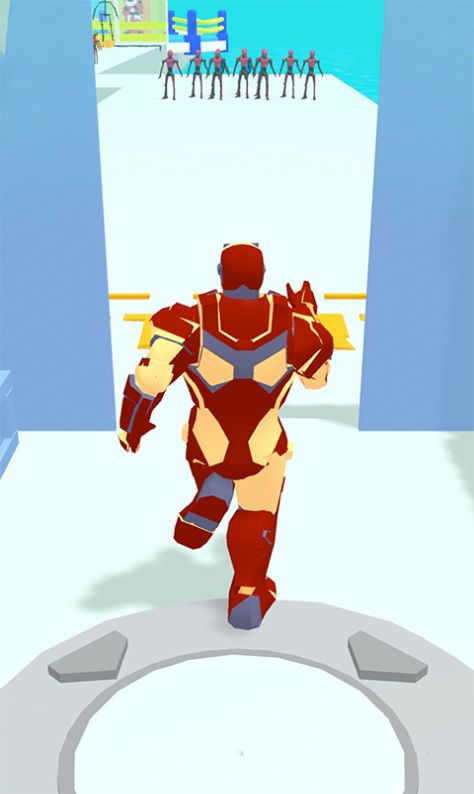 疯狂钢铁人英雄3D手游app截图