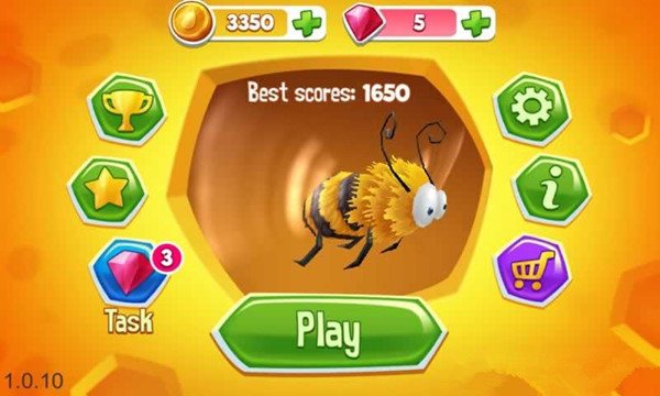 蜜蜂飞行大冒险手游app截图