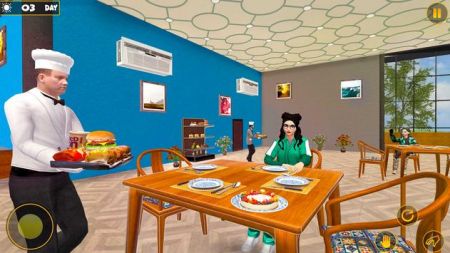 咖啡厅经理烹饪模拟器手游app截图